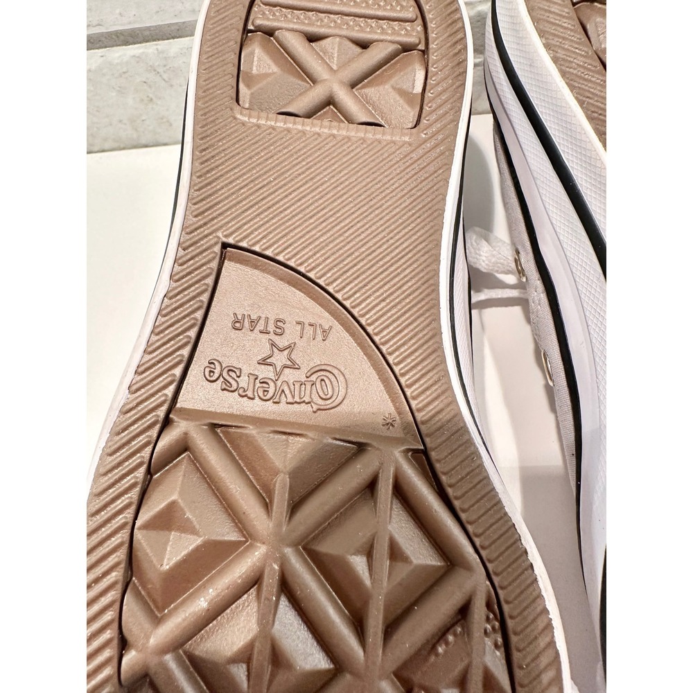Converse All Star Polka Dot Low Top Sneakers Women's‎ Size 5 Gray White - Picture 8 of 10